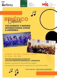 Concierto a favor de adELA: The Barbees y Madrid International Choir & Ensemble